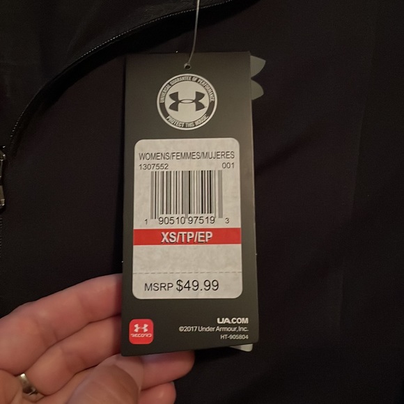 Under Armour threadborne black 1/4 zip NWT - Picture 7 of 12